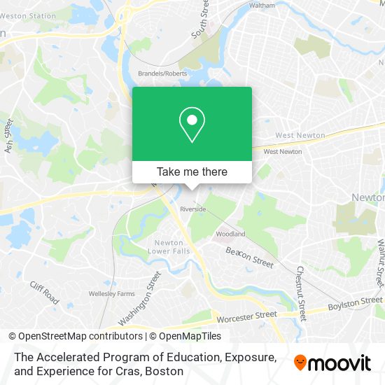 The Accelerated Program of Education, Exposure, and Experience for Cras map