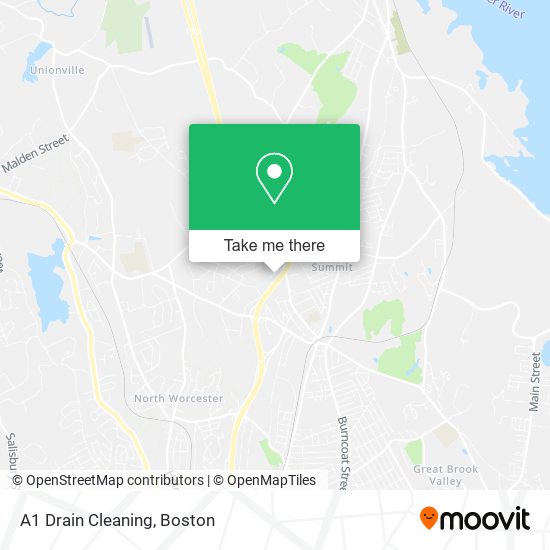 A1 Drain Cleaning map