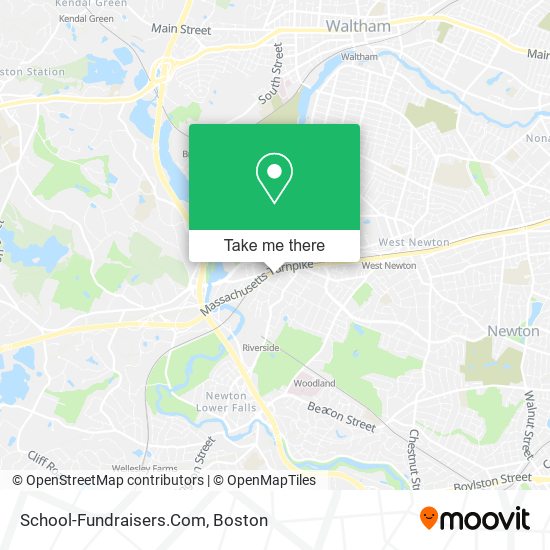 Mapa de School-Fundraisers.Com