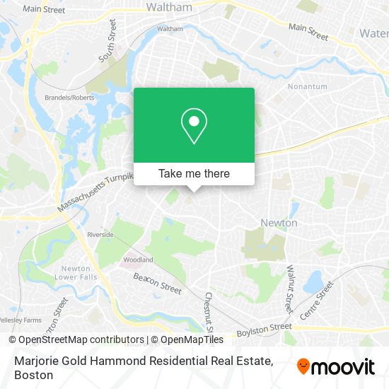 Mapa de Marjorie Gold Hammond Residential Real Estate
