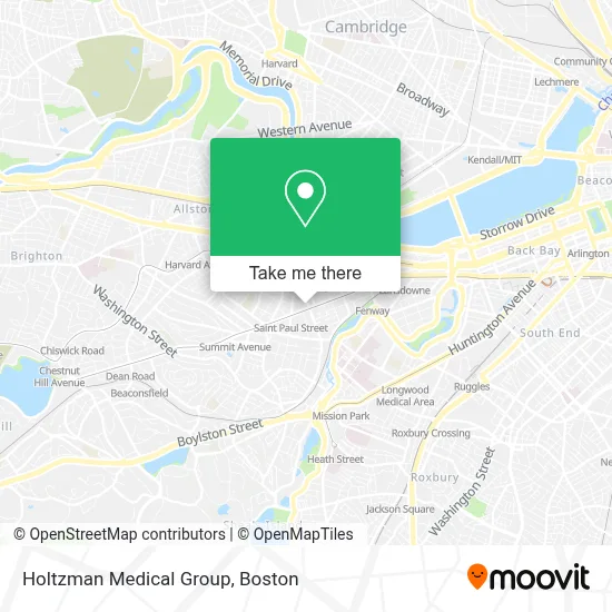 Holtzman Medical Group map