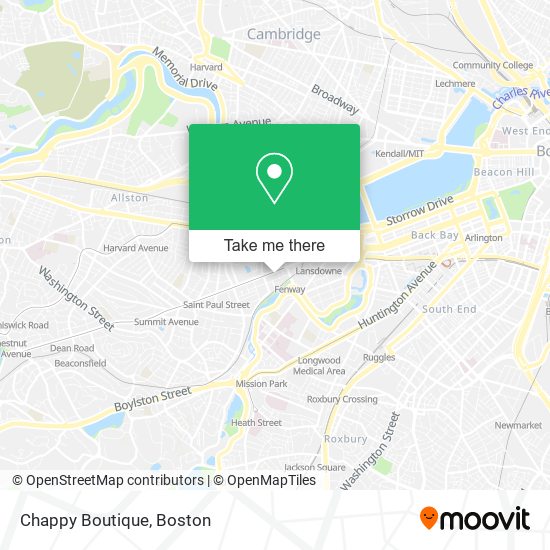 Mapa de Chappy Boutique