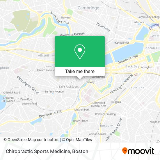 Mapa de Chiropractic Sports Medicine