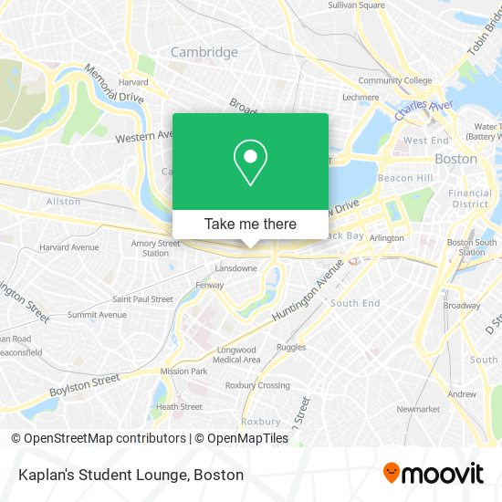 Mapa de Kaplan's Student Lounge
