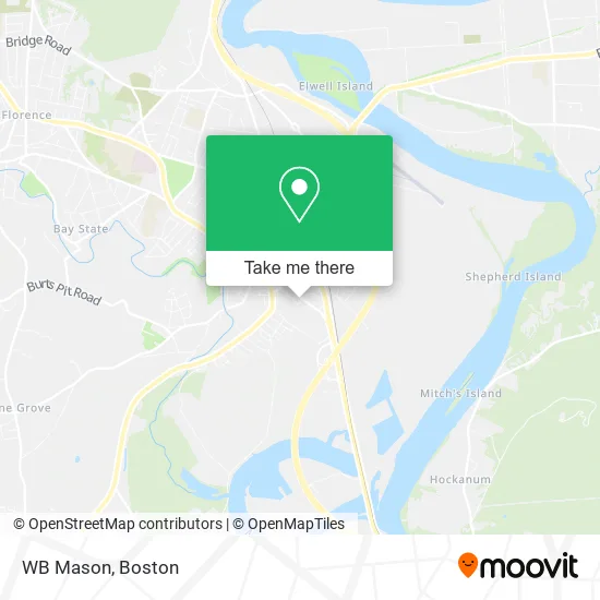 Mapa de WB Mason