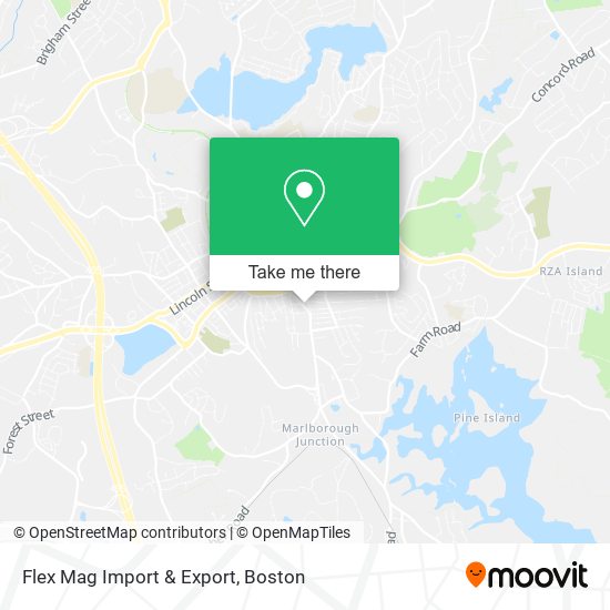 Flex Mag Import & Export map