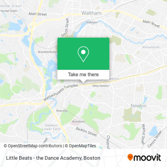 Little Beats - the Dance Academy map