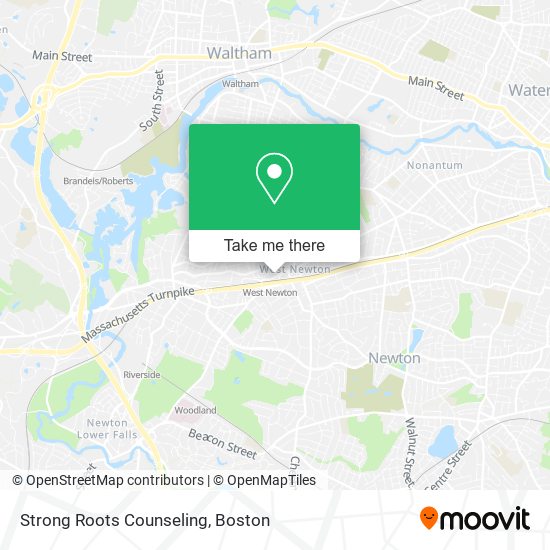 Strong Roots Counseling map