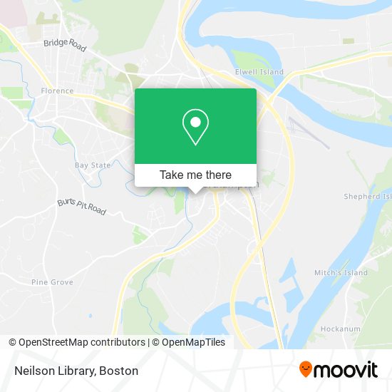 Neilson Library map