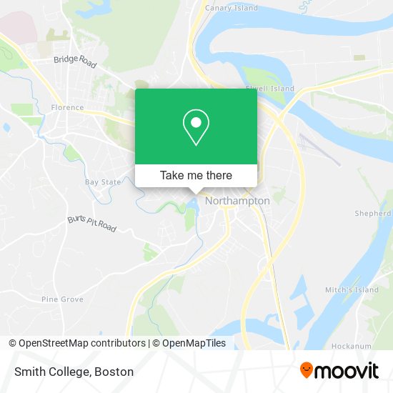 Mapa de Smith College