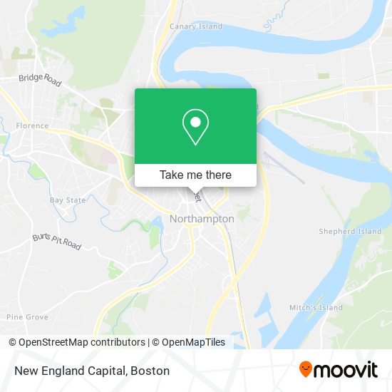 New England Capital map