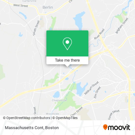 Mapa de Massachusetts Cont