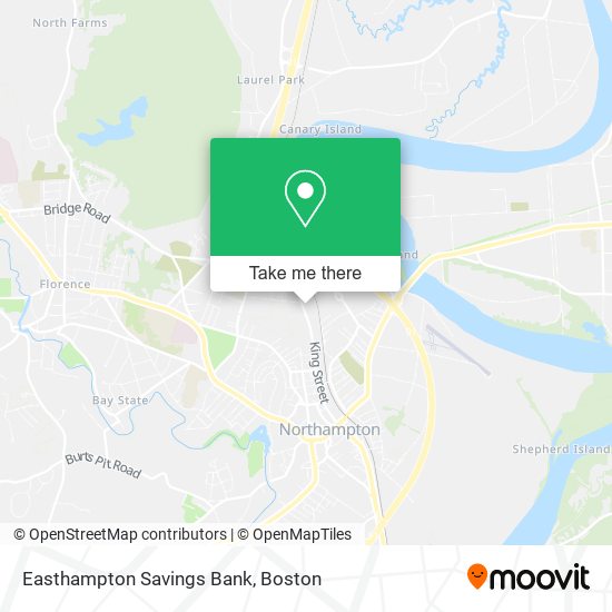 Mapa de Easthampton Savings Bank