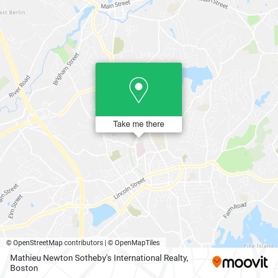 Mapa de Mathieu Newton Sotheby's International Realty