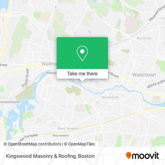 Mapa de Kingswood Masonry & Roofing