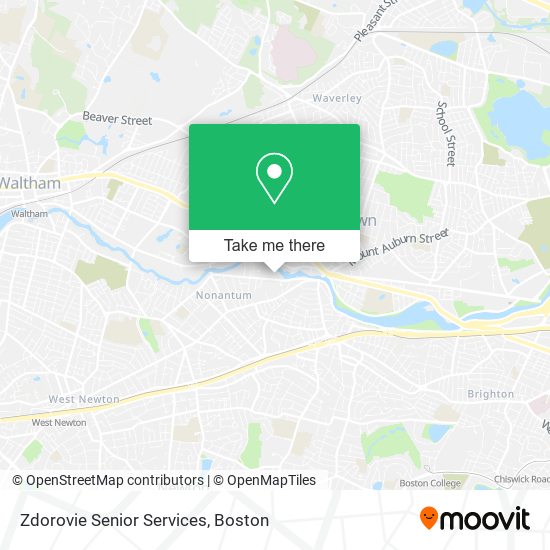 Zdorovie Senior Services map