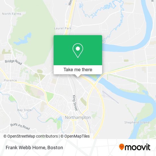 Frank Webb Home map