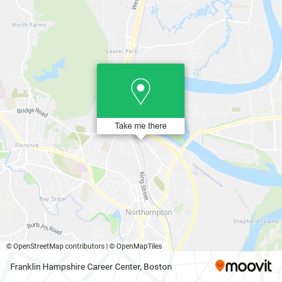 Franklin Hampshire Career Center map