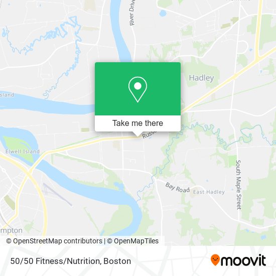 50/50 Fitness/Nutrition map