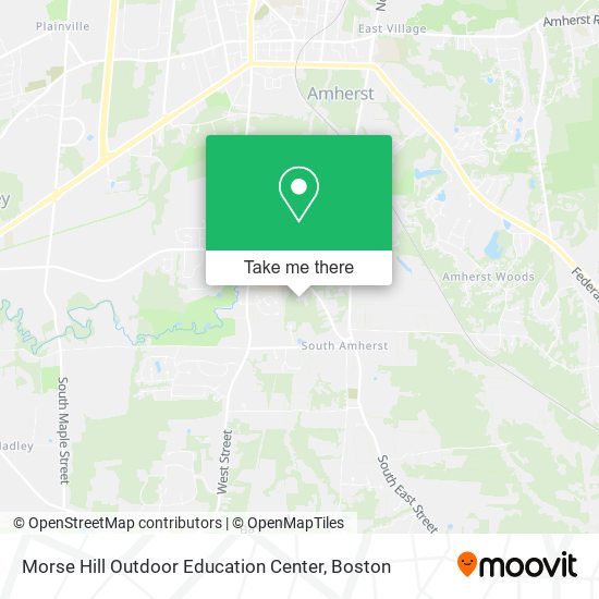 Morse Hill Outdoor Education Center map