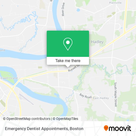 Emergency Dentist Appointments map