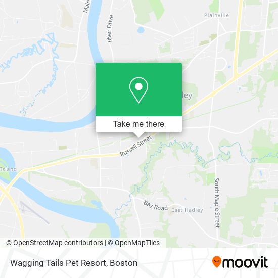 Mapa de Wagging Tails Pet Resort