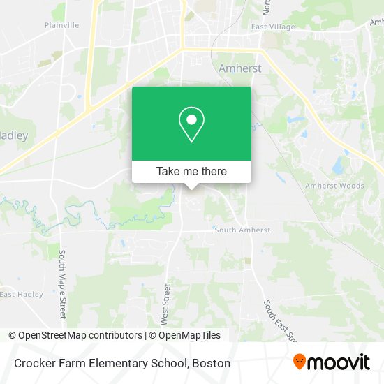 Crocker Farm Elementary School map