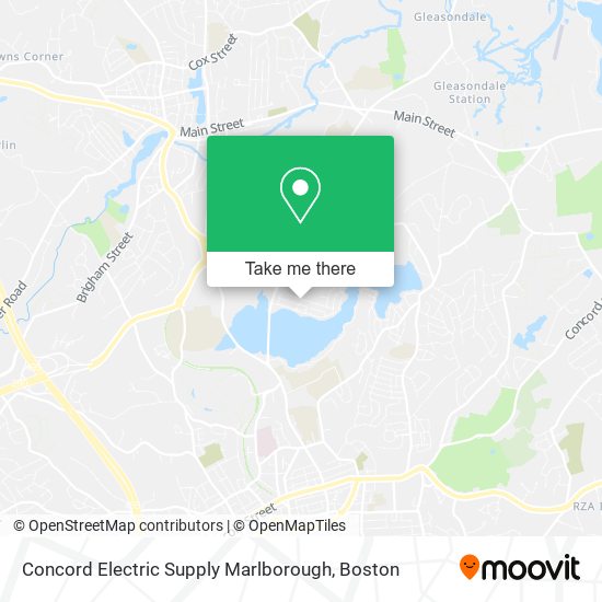 Mapa de Concord Electric Supply Marlborough