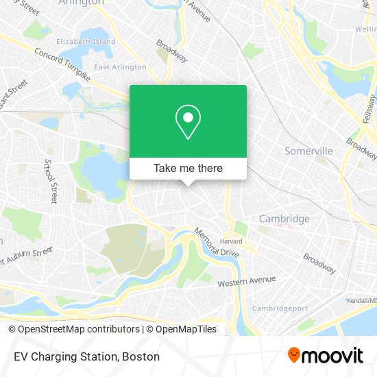 Mapa de EV Charging Station