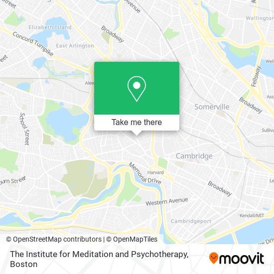 Mapa de The Institute for Meditation and Psychotherapy
