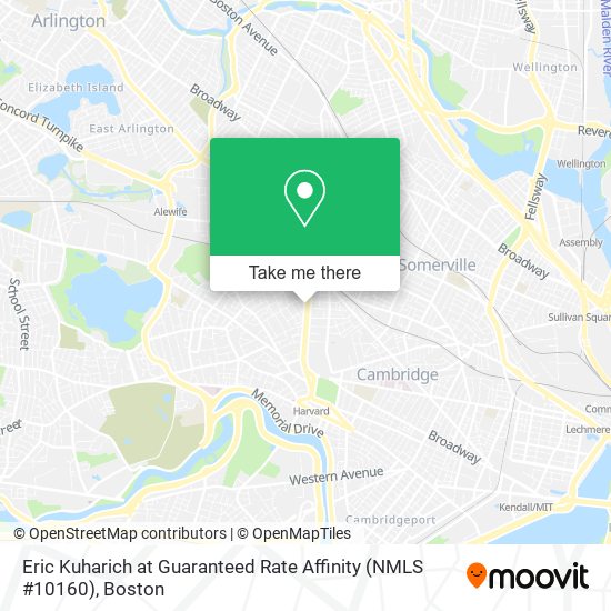Eric Kuharich at Guaranteed Rate Affinity (NMLS #10160) map
