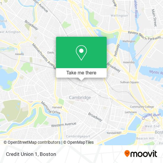 Credit Union 1 map