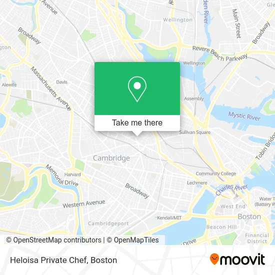 Heloisa Private Chef map