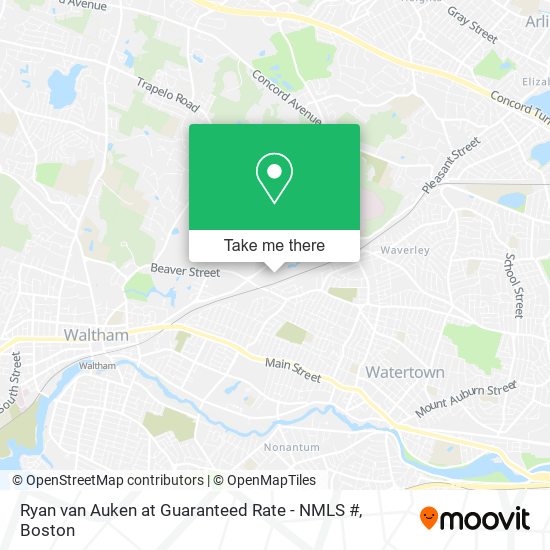 Mapa de Ryan van Auken at Guaranteed Rate - NMLS #