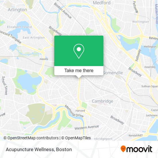 Acupuncture Wellness map