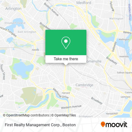 First Realty Management Corp. map