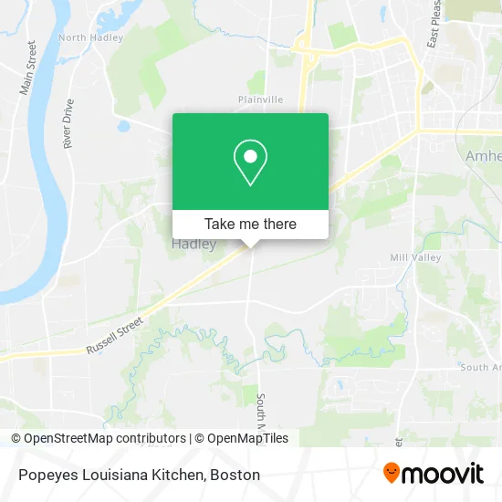 Popeyes Louisiana Kitchen map