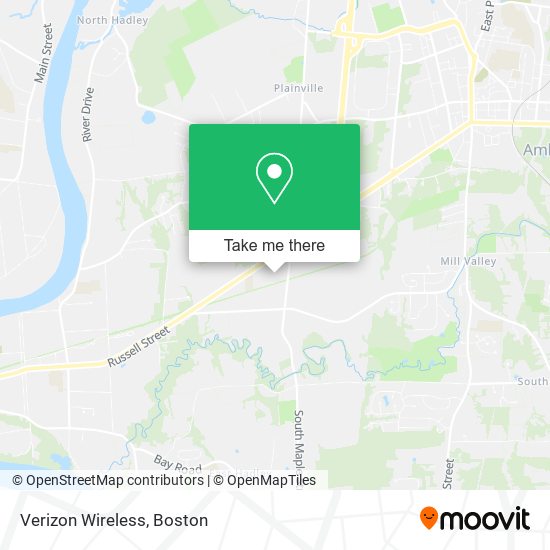 Verizon Wireless map