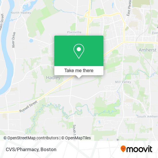Mapa de CVS/Pharmacy