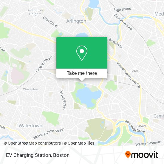 Mapa de EV Charging Station