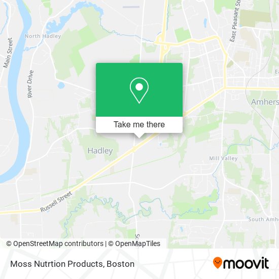 Moss Nutrtion Products map