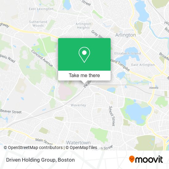 Mapa de Driven Holding Group