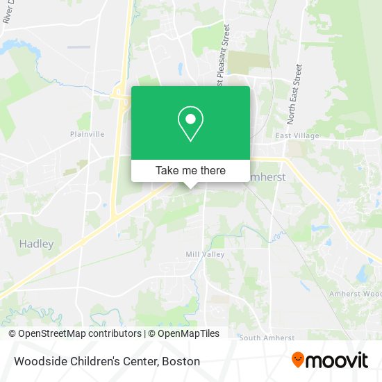 Woodside Children's Center map