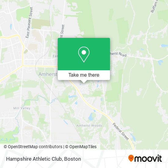 Hampshire Athletic Club map