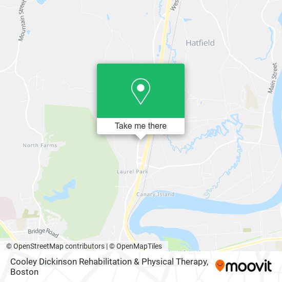 Mapa de Cooley Dickinson Rehabilitation & Physical Therapy