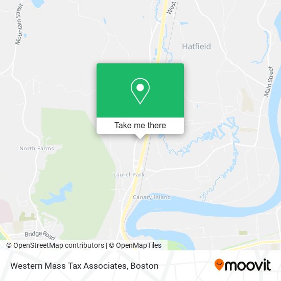 Western Mass Tax Associates map