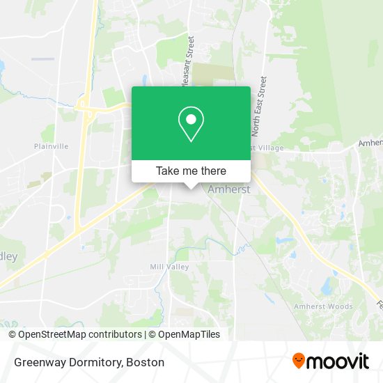 Mapa de Greenway Dormitory