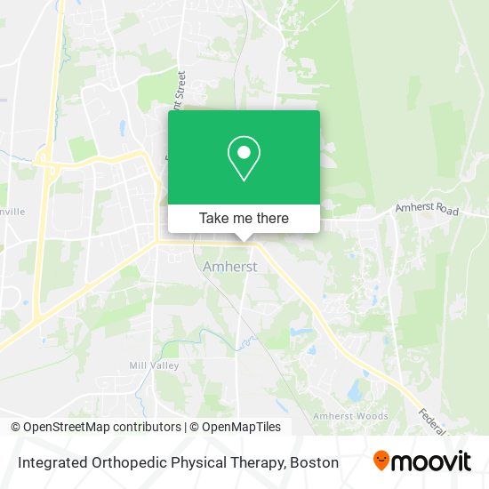 Integrated Orthopedic Physical Therapy map