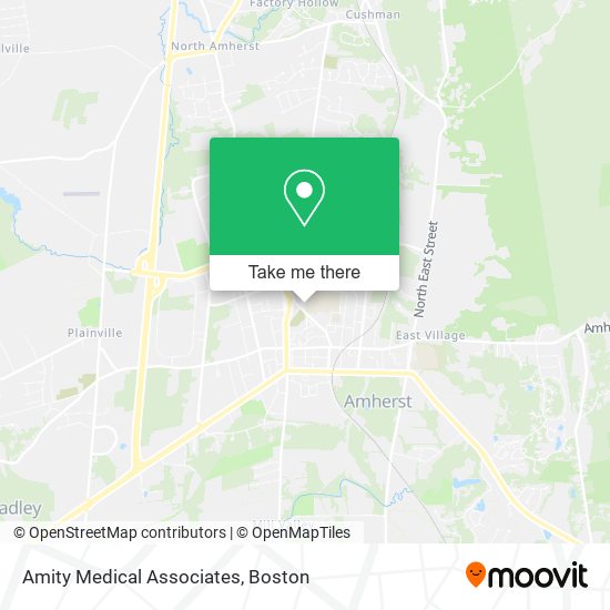 Mapa de Amity Medical Associates