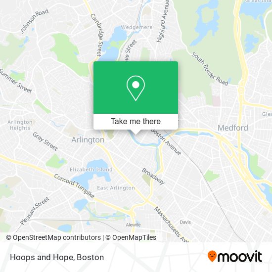 Mapa de Hoops and Hope